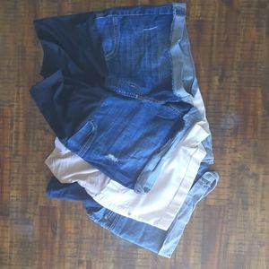 High waist Band Maternity Shorts